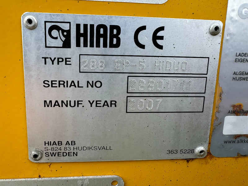 Scania P380 6X2 HIAB 288 + REMOTE CONTROL + PLATEAU - Xe đầu kéo: hình 5 Scania P380 6X2 HIAB 288 + REMOTE CONTROL + PLATEAU - Xe đầu kéo: hình 5