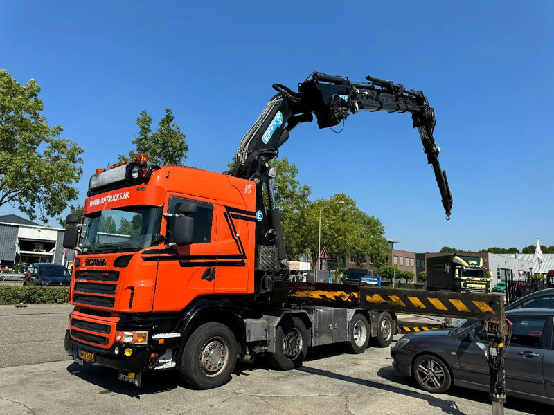 Scania R560 V8 8X2 + EFFER CRANE 1550 6S + FLYJIP 6XHYDR + REMOTE + WINCH - Xe đầu kéo: hình 2 Scania R560 V8 8X2 + EFFER CRANE 1550 6S + FLYJIP 6XHYDR + REMOTE + WINCH - Xe đầu kéo: hình 2