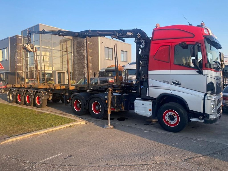 Volvo FH 540 6X4 EURO 6 + EPSILON S260Z96 + TRAILER 4 AXLE DOLL - Xe đầu kéo: hình 1 Volvo FH 540 6X4 EURO 6 + EPSILON S260Z96 + TRAILER 4 AXLE DOLL - Xe đầu kéo: hình 1