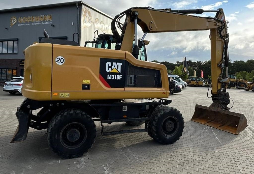 CAT M 318 F - Máy xúc bánh lốp: hình 3 CAT M 318 F - Máy xúc bánh lốp: hình 3