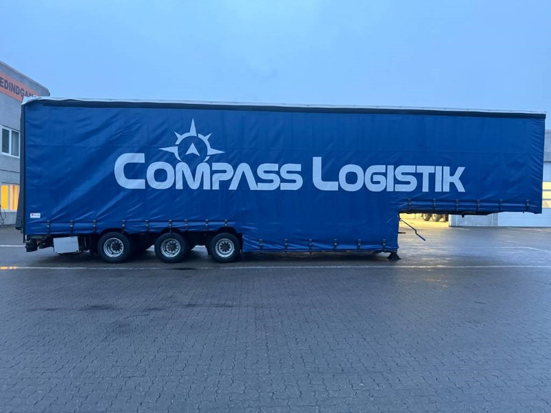 Kromhout Curtain stepdeck/Plane tiefbettauflieger/Nedbygget - Sơ mi rơ moóc mui bạt: hình 2 Kromhout Curtain stepdeck/Plane tiefbettauflieger/Nedbygget - Sơ mi rơ moóc mui bạt: hình 2