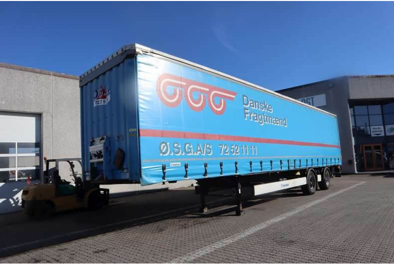 Krone 34 pl. Curtainsider/Planenauflieger/Gardintrailer - Sơ mi rơ moóc: hình 1 Krone 34 pl. Curtainsider/Planenauflieger/Gardintrailer - Sơ mi rơ moóc: hình 1