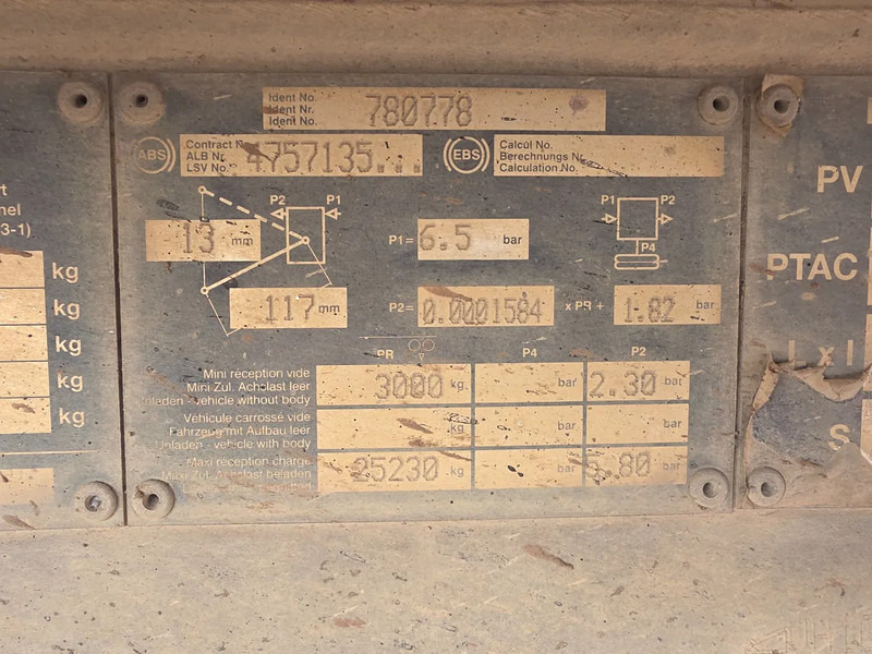 Sơ mi rơ moóc ben Benalu C34 - SMB - DRUM - Steelspring: hình 8