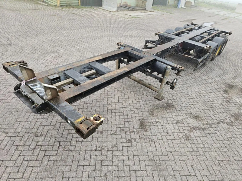 Broshuis MFCC Multi - Lifting axle - 2x20FT / 40FTHC / 45FTHC - Xe chở container/ Sơ mi rơ moóc hoán đổi thân: hình 1 Broshuis MFCC Multi - Lifting axle - 2x20FT / 40FTHC / 45FTHC - Xe chở container/ Sơ mi rơ moóc hoán đổi thân: hình 1