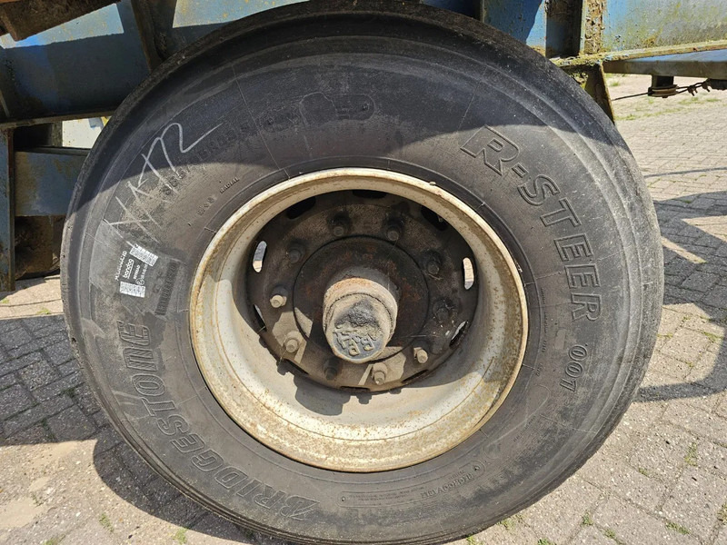 Xe chở container/ Sơ mi rơ moóc hoán đổi thân Fruehauf 2 axle - Steelspring - widespread: hình 9