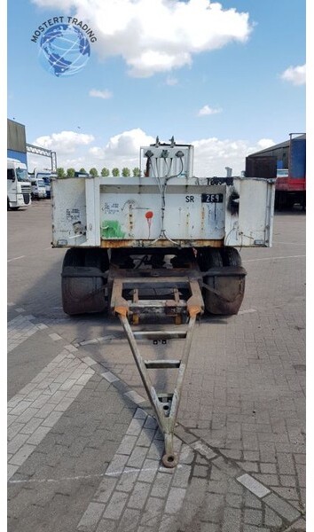 Rơ moóc thùng lửng/ Phẳng Groenewegen 90CM hoge aanhanger: hình 7