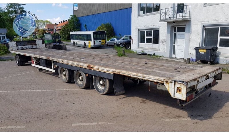 Groenewegen 90CM hoge aanhanger - Rơ moóc thùng lửng/ Phẳng: hình 4 Groenewegen 90CM hoge aanhanger - Rơ moóc thùng lửng/ Phẳng: hình 4