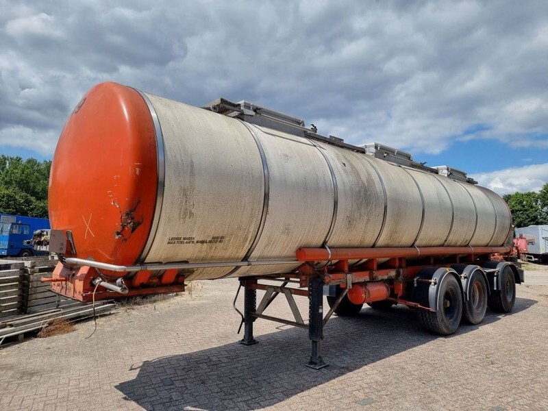 LAG Chemical - INOX - RVS - 30 m3 - 3 Comp. - Sơ mi rơ moóc bồn: hình 2 LAG Chemical - INOX - RVS - 30 m3 - 3 Comp. - Sơ mi rơ moóc bồn: hình 2