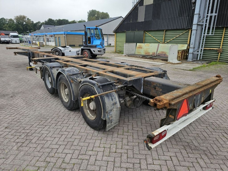 Xe chở container/ Sơ mi rơ moóc hoán đổi thân Pacton MFCC Multi - Lifting axle - 2x20FT / 40FTHC / 45FTHC: hình 12