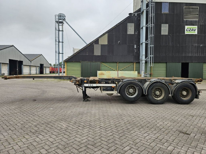 Xe chở container/ Sơ mi rơ moóc hoán đổi thân Pacton MFCC Multi - Lifting axle - 2x20FT / 40FTHC / 45FTHC: hình 15
