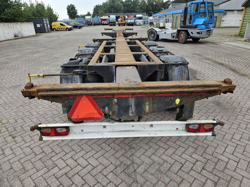 Xe chở container/ Sơ mi rơ moóc hoán đổi thân Pacton MFCC Multi - Lifting axle - 2x20FT / 40FTHC / 45FTHC: hình 10