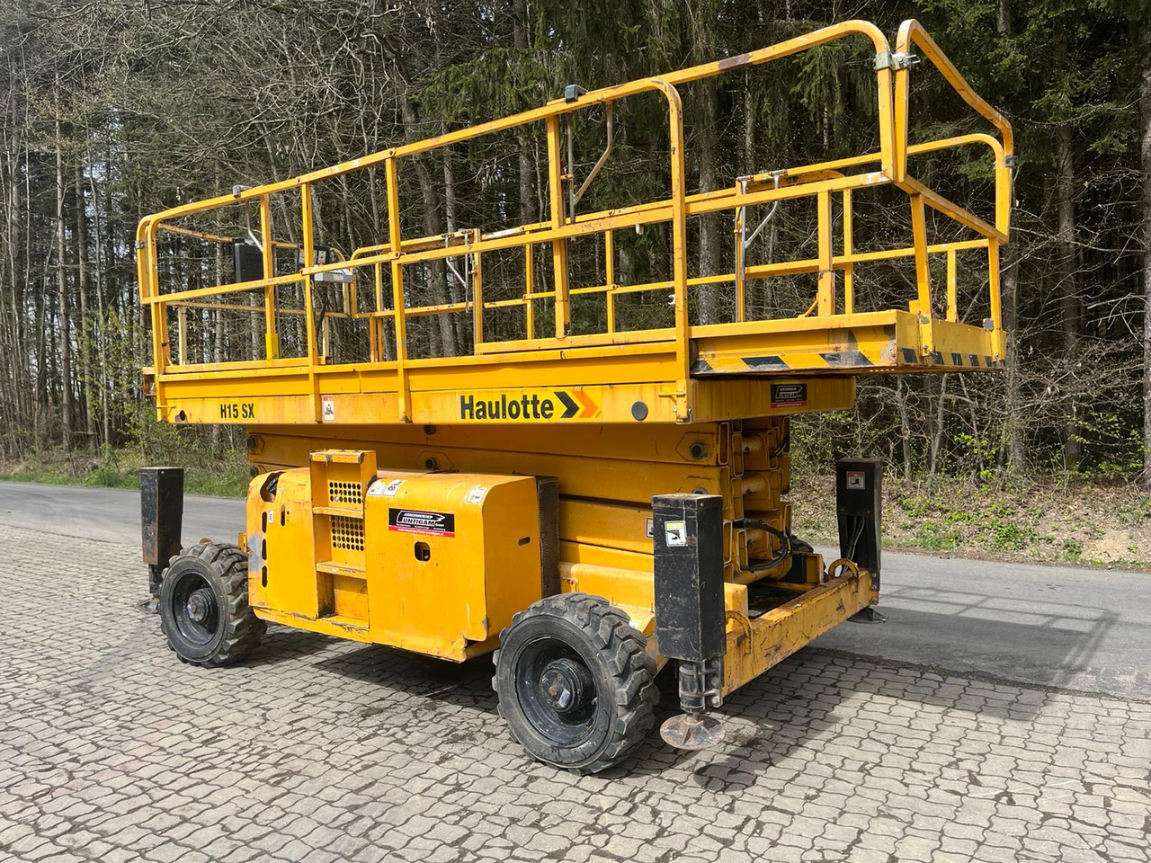 HAULOTTE H 15 SX - Nền bục trên không: hình 3 HAULOTTE H 15 SX - Nền bục trên không: hình 3