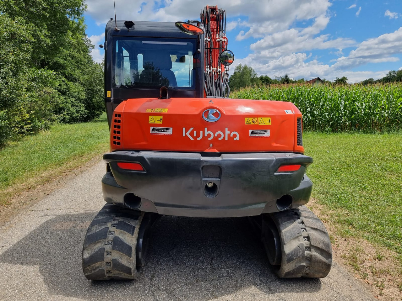 KUBOTA KX 080-4a2 - Máy xúc mini: hình 5 KUBOTA KX 080-4a2 - Máy xúc mini: hình 5