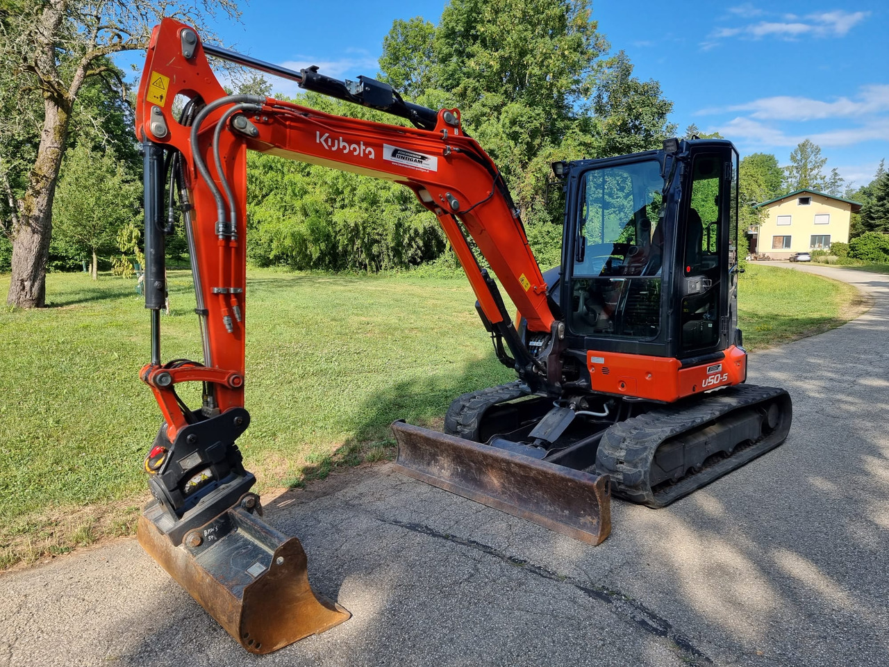 KUBOTA U 50-5 - Máy xúc mini: hình 3 KUBOTA U 50-5 - Máy xúc mini: hình 3