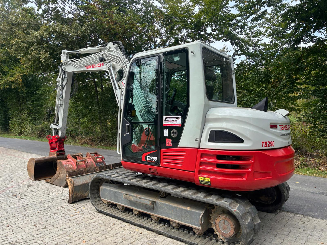 TAKEUCHI TB 290 - Máy xúc mini: hình 5 TAKEUCHI TB 290 - Máy xúc mini: hình 5