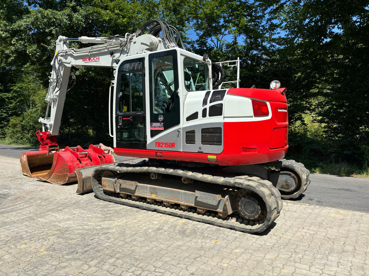 Takeuchi TB 2150 R - Máy xúc bánh xích: hình 5 Takeuchi TB 2150 R - Máy xúc bánh xích: hình 5
