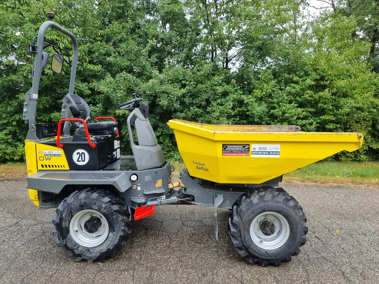 WACKER Neuson DW 60 - Xe ben đổ: hình 2 WACKER Neuson DW 60 - Xe ben đổ: hình 2