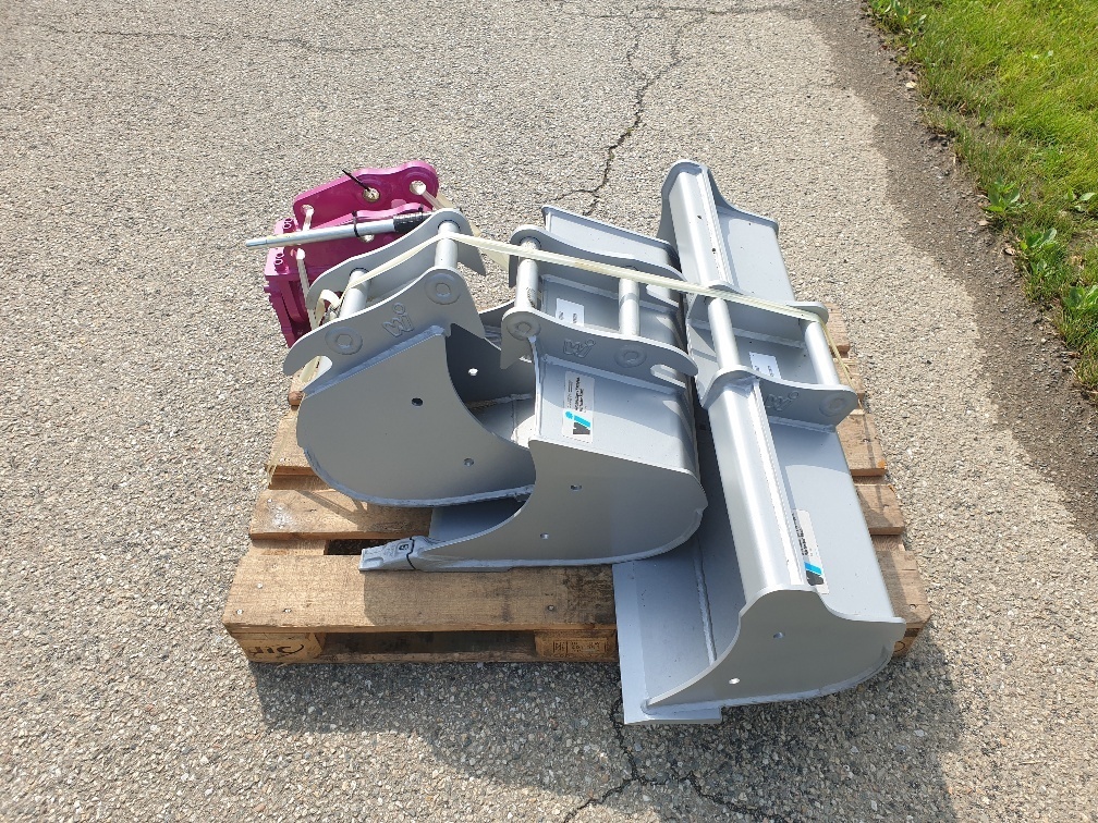 Winkelbauer Winkelbauer bucket package for 1.5t mini excavator - Gầu máy xúc cho Máy xúc mini: hình 1 Winkelbauer Winkelbauer bucket package for 1.5t mini excavator - Gầu máy xúc cho Máy xúc mini: hình 1