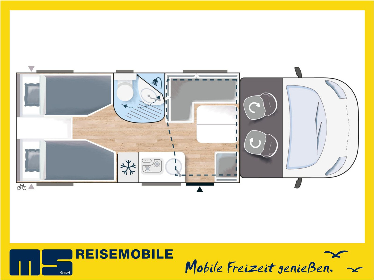 Chausson 627 TITANIUM / EINZELBETTEN & 2P. HUBBETT - Xe cắm trại bán tích hợp: hình 1 Chausson 627 TITANIUM / EINZELBETTEN & 2P. HUBBETT - Xe cắm trại bán tích hợp: hình 1