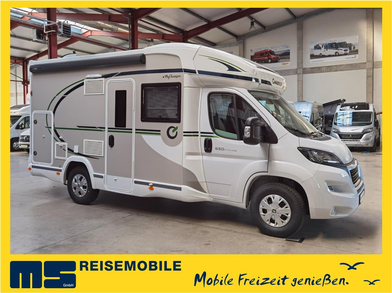 Chausson 650 ETAPE - LINE / 140PS / HUBBETT & RAUMBAD - Xe cắm trại bán tích hợp: hình 1 Chausson 650 ETAPE - LINE / 140PS / HUBBETT & RAUMBAD - Xe cắm trại bán tích hợp: hình 1