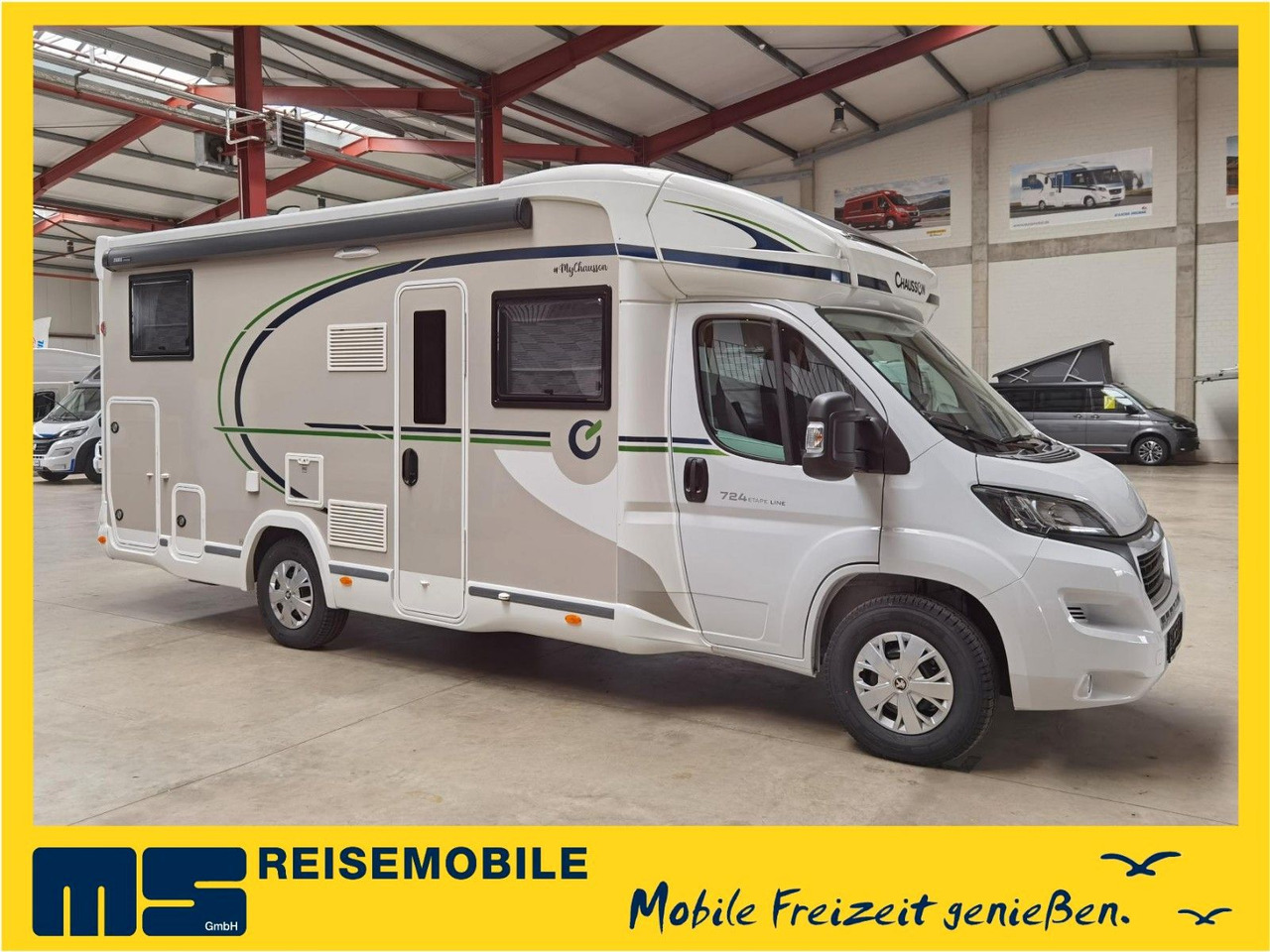 Chausson 724 ETAPE - LINE / 140PS /ZUBHÖR & CONNECT-PAKET - Xe cắm trại bán tích hợp: hình 1 Chausson 724 ETAPE - LINE / 140PS /ZUBHÖR & CONNECT-PAKET - Xe cắm trại bán tích hợp: hình 1