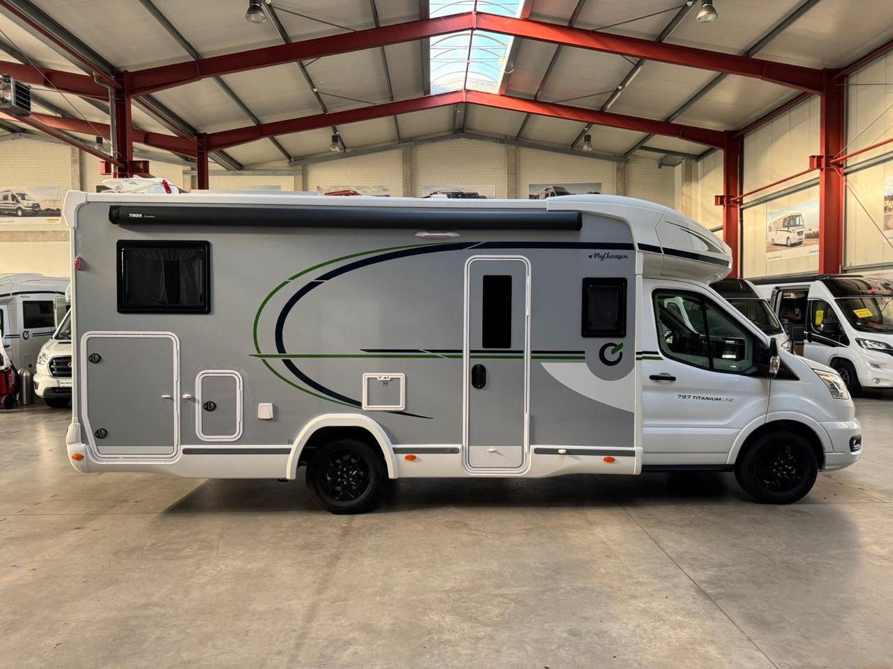Chausson 797 TITANIUM /-2026- / 4.1T. / ALDEN SAT- ANLAGE - Xe cắm trại bán tích hợp: hình 5 Chausson 797 TITANIUM /-2026- / 4.1T. / ALDEN SAT- ANLAGE - Xe cắm trại bán tích hợp: hình 5