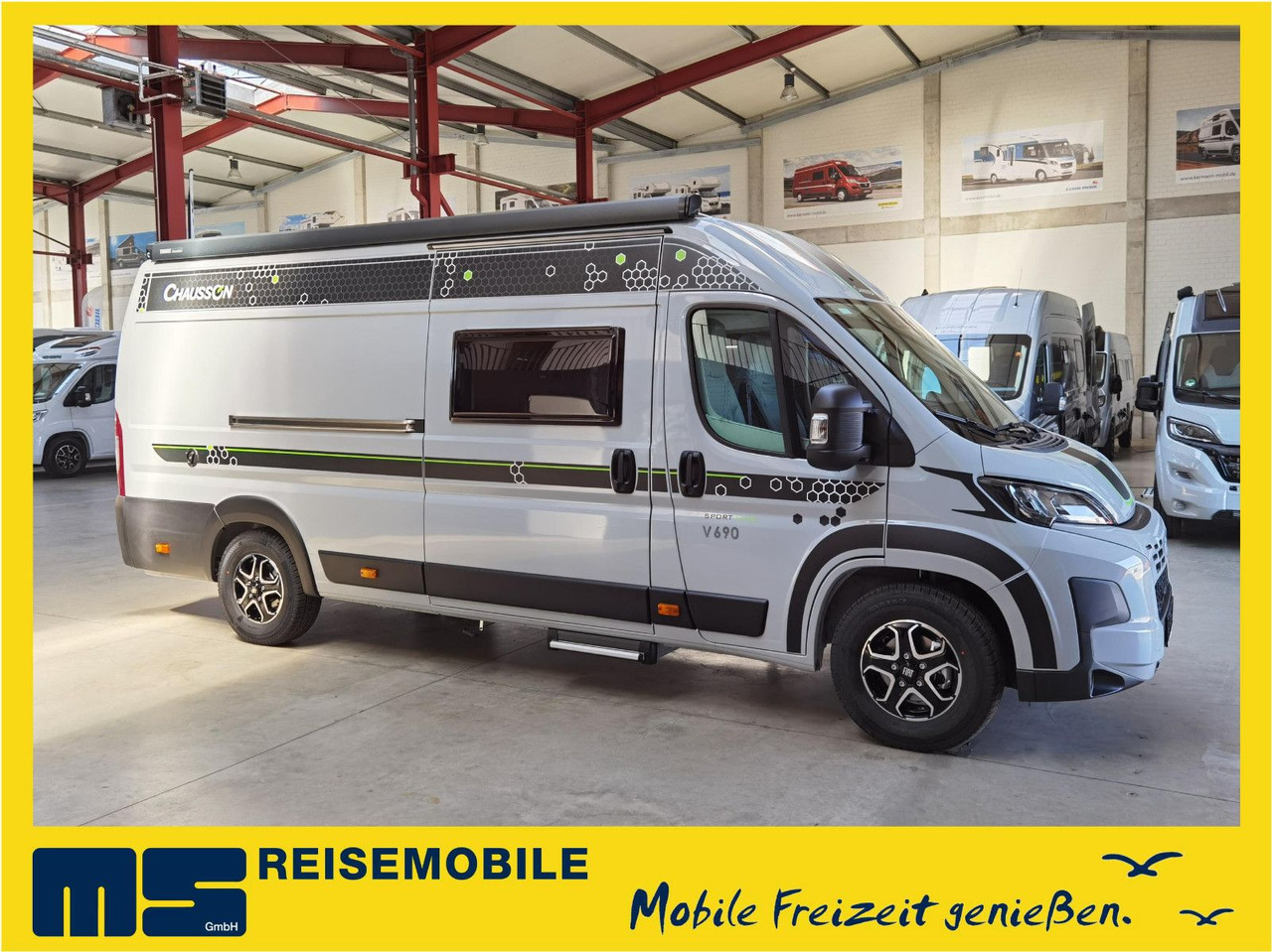 Chausson V690 SPORT LINE /-2025-/ 140PS- 8G / XXL-HUBBETT - Xe van cắm trại: hình 1 Chausson V690 SPORT LINE /-2025-/ 140PS- 8G / XXL-HUBBETT - Xe van cắm trại: hình 1
