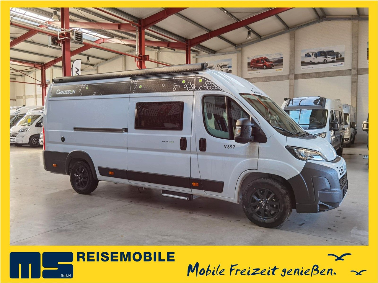 Chausson V697 FIRST LINE / -2025- / 140PS / EINZELBETTEN - Xe van cắm trại: hình 1 Chausson V697 FIRST LINE / -2025- / 140PS / EINZELBETTEN - Xe van cắm trại: hình 1