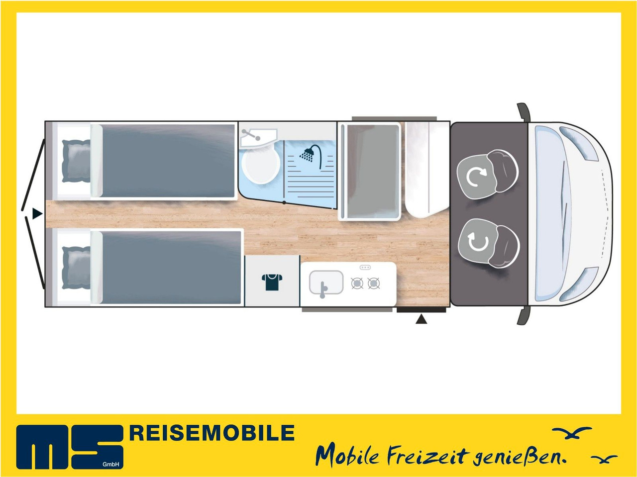 Chausson V697 FIRST LINE / ZUBEHÖR - PAKET / EINZELBETTEN - Xe van cắm trại: hình 2 Chausson V697 FIRST LINE / ZUBEHÖR - PAKET / EINZELBETTEN - Xe van cắm trại: hình 2