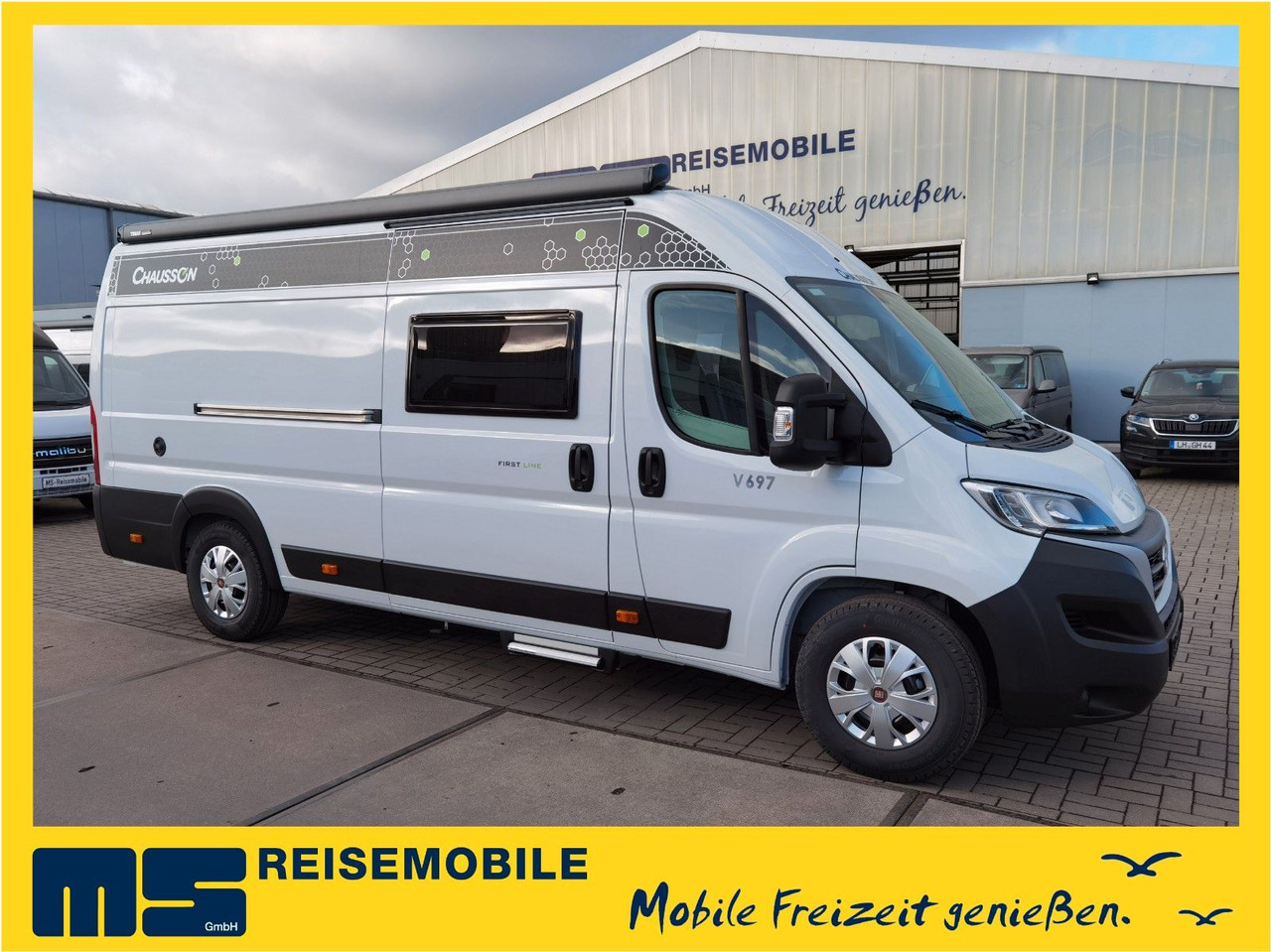 Chausson V697 FIRST LINE / ZUBEHÖR - PAKET / EINZELBETTEN - Xe van cắm trại: hình 1 Chausson V697 FIRST LINE / ZUBEHÖR - PAKET / EINZELBETTEN - Xe van cắm trại: hình 1