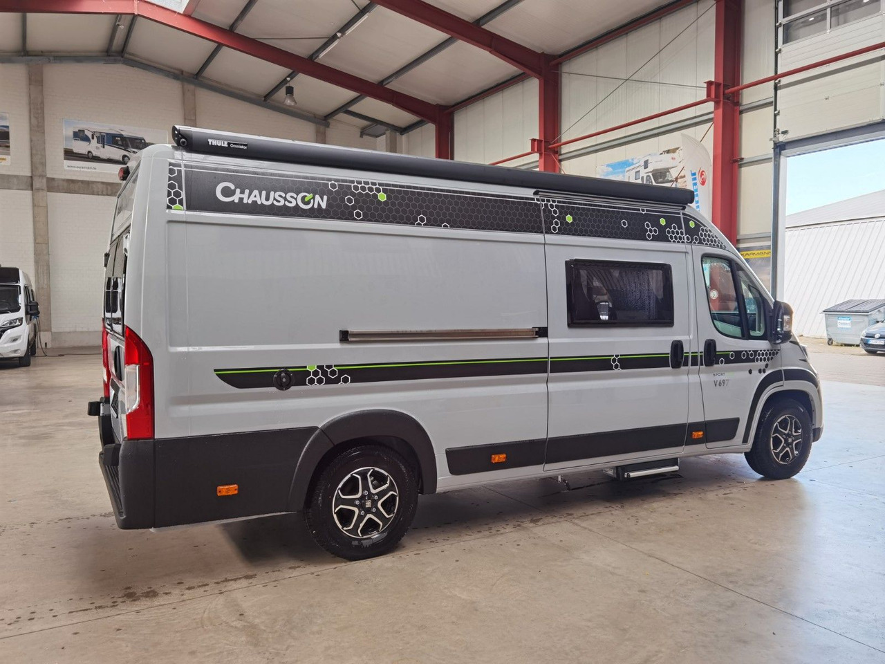 Chausson V697 SPORT LINE /-2025- / 140PS-8G /ARCTIC-PAKET - Xe van cắm trại: hình 4 Chausson V697 SPORT LINE /-2025- / 140PS-8G /ARCTIC-PAKET - Xe van cắm trại: hình 4