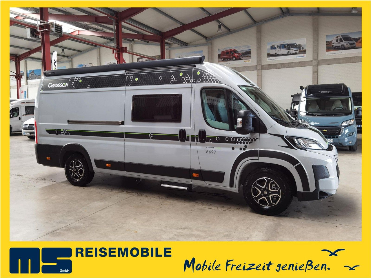 Chausson V697 SPORT LINE /-2025- / 140PS-8G /ARCTIC-PAKET - Xe van cắm trại: hình 1 Chausson V697 SPORT LINE /-2025- / 140PS-8G /ARCTIC-PAKET - Xe van cắm trại: hình 1