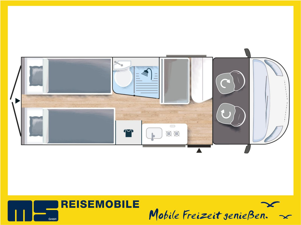 Chausson V697 SPORT LINE /-2025- / 140PS-8G /ARCTIC-PAKET - Xe van cắm trại: hình 2 Chausson V697 SPORT LINE /-2025- / 140PS-8G /ARCTIC-PAKET - Xe van cắm trại: hình 2
