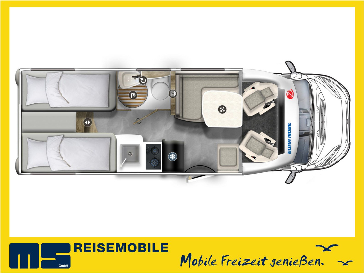 Eura Mobil PROFILA T 660 EB/MOD. 2025/MONDIAL PAKET / 140PS - Xe cắm trại bán tích hợp: hình 2 Eura Mobil PROFILA T 660 EB/MOD. 2025/MONDIAL PAKET / 140PS - Xe cắm trại bán tích hợp: hình 2