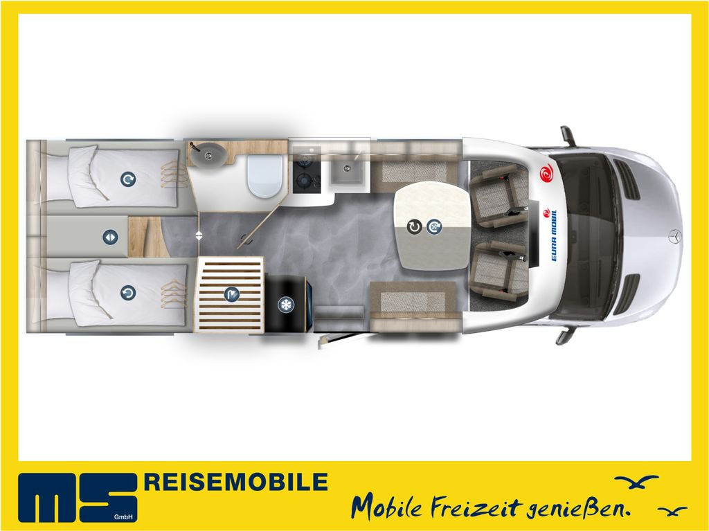 Eura Mobil PROFILA T 726 EF /-2024-/ MONDIAL-PLUS & S-PAKET - Xe cắm trại bán tích hợp: hình 2 Eura Mobil PROFILA T 726 EF /-2024-/ MONDIAL-PLUS & S-PAKET - Xe cắm trại bán tích hợp: hình 2