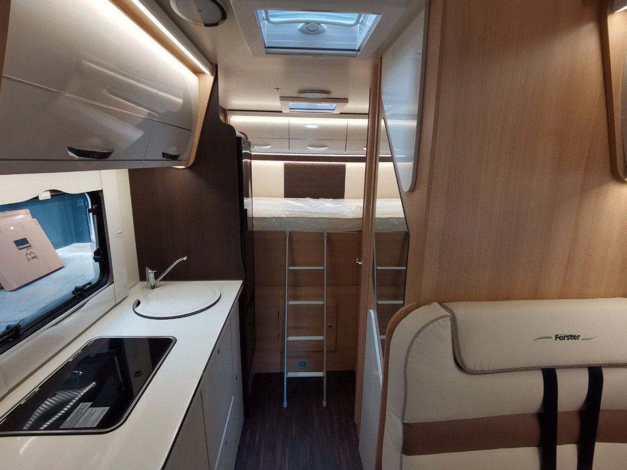 Xe cắm trại alkoven Forster A 699 HB /140PS / ZUBEHÖR - PAKET / 6x SITZP.: hình 15