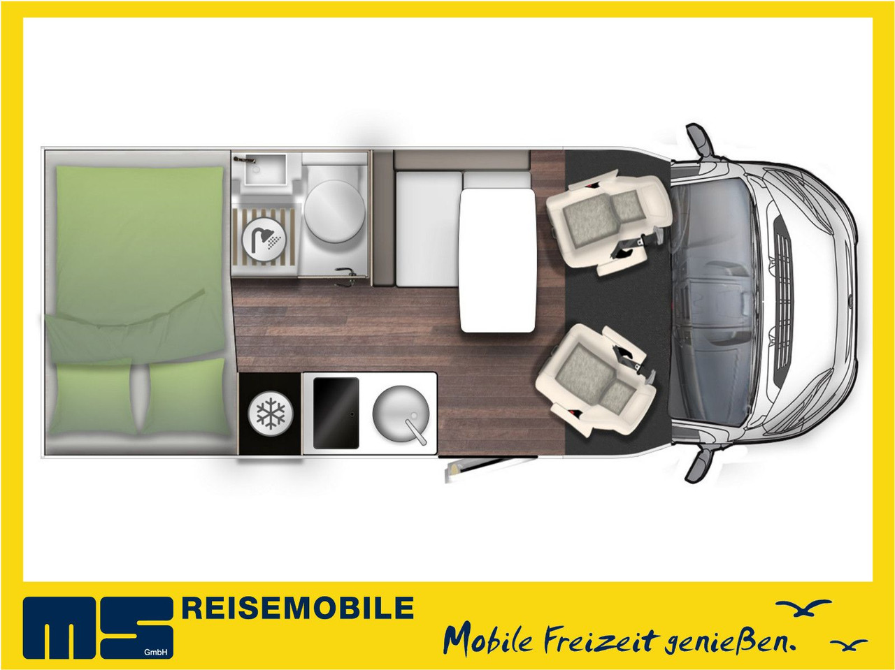 Forster T 599 HB COUPÈ /MODELL 2026 / HECKBETT & HUBBETT - Xe cắm trại bán tích hợp: hình 2 Forster T 599 HB COUPÈ /MODELL 2026 / HECKBETT & HUBBETT - Xe cắm trại bán tích hợp: hình 2