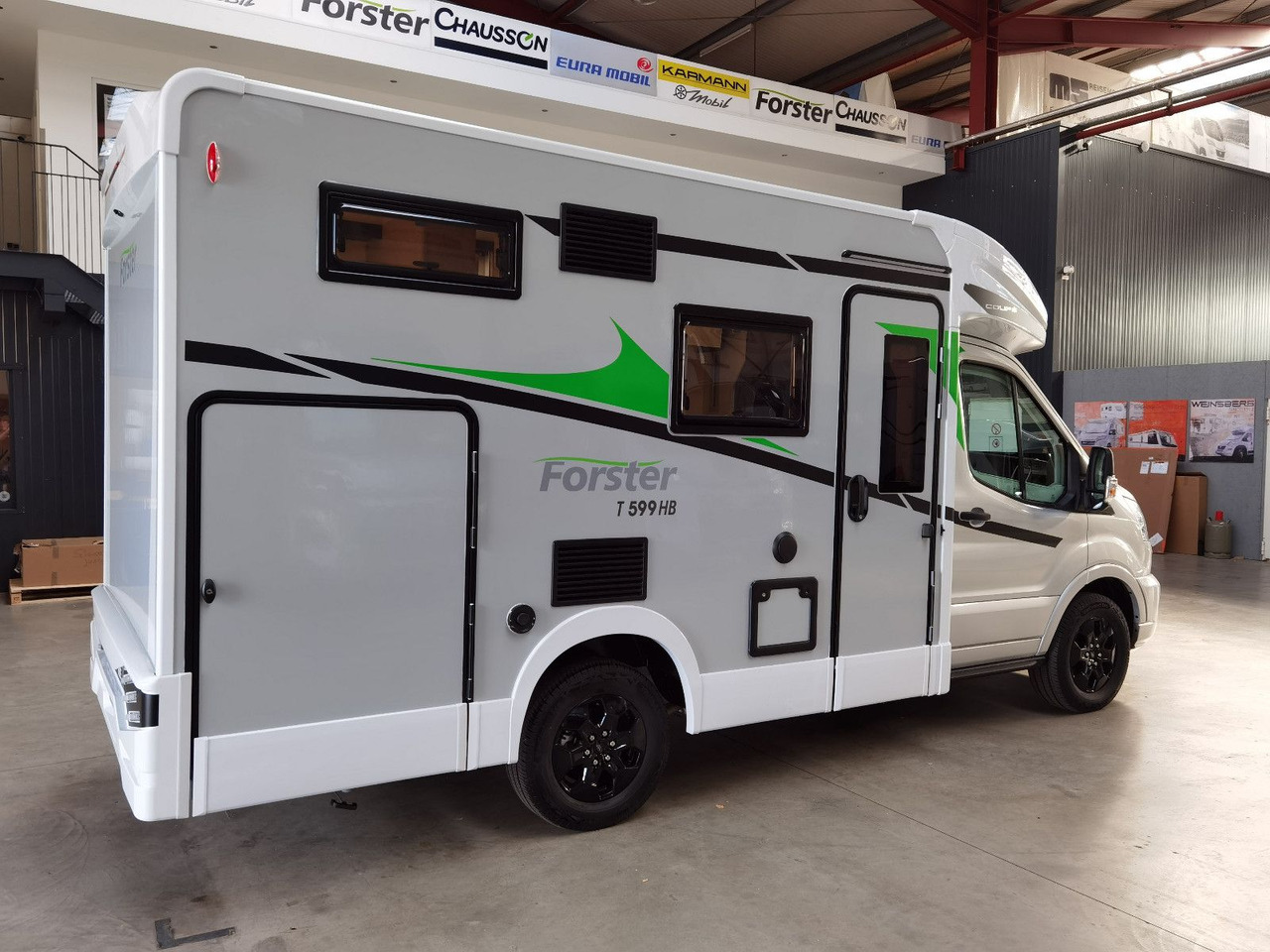 Forster T 599 HB COUPÈ /MODELL 2026 / HECKBETT & HUBBETT - Xe cắm trại bán tích hợp: hình 4 Forster T 599 HB COUPÈ /MODELL 2026 / HECKBETT & HUBBETT - Xe cắm trại bán tích hợp: hình 4