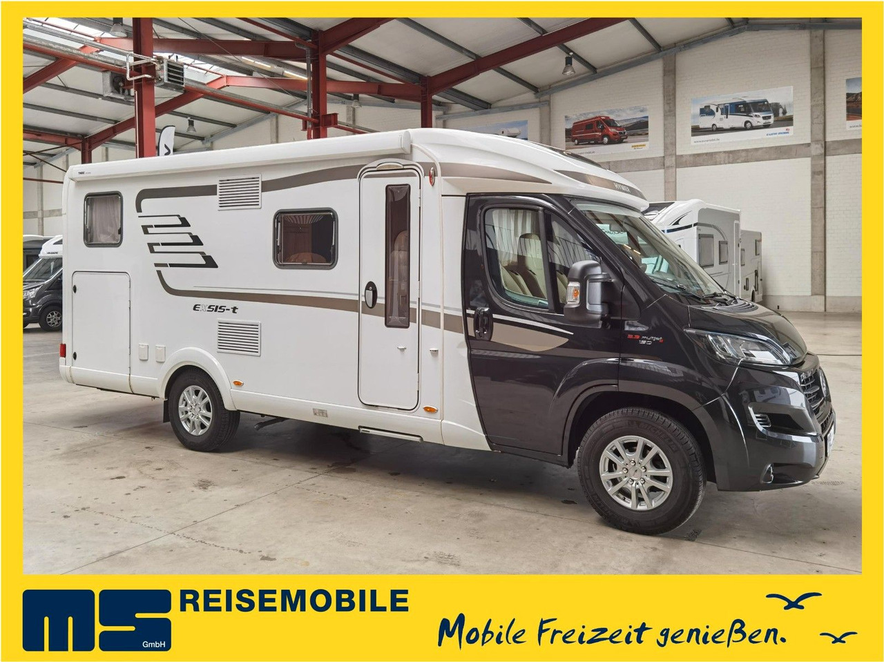 HYMER / ERIBA / HYMERCAR EXSIS T 588 / SAT / AHK / NAVI / EINZELBETTEN - Xe cắm trại bán tích hợp: hình 1 HYMER / ERIBA / HYMERCAR EXSIS T 588 / SAT / AHK / NAVI / EINZELBETTEN - Xe cắm trại bán tích hợp: hình 1