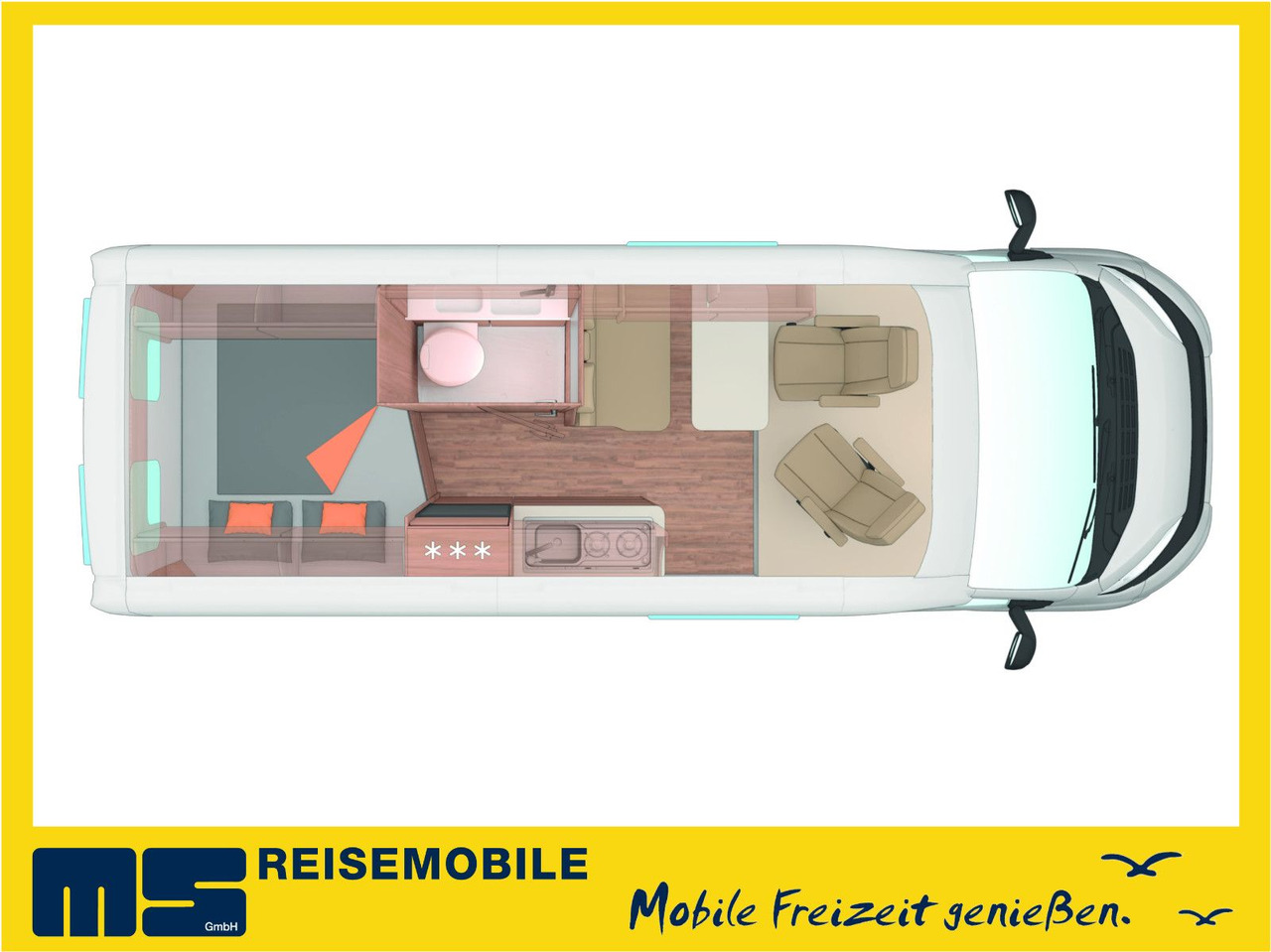 Weinsberg CARABUS GREY 540 MQ - EDITION FIRE /-2026-/140PS - Xe van cắm trại: hình 2 Weinsberg CARABUS GREY 540 MQ - EDITION FIRE /-2026-/140PS - Xe van cắm trại: hình 2