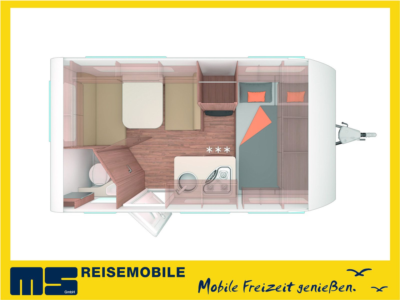 Weinsberg CARAONE 390 QD - EDITION HOT / - MODELL 2025 - - Rơ moóc kiểu caravan: hình 2 Weinsberg CARAONE 390 QD - EDITION HOT / - MODELL 2025 - - Rơ moóc kiểu caravan: hình 2