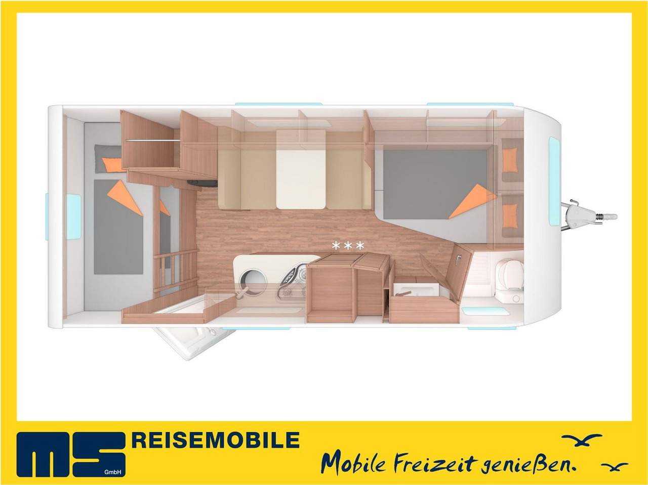 Weinsberg CARAONE 500 FDK -MODELL 2026- / 1700kg - Rơ moóc kiểu caravan: hình 1 Weinsberg CARAONE 500 FDK -MODELL 2026- / 1700kg - Rơ moóc kiểu caravan: hình 1