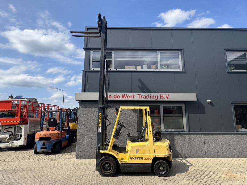 Xe nâng gas Hyster H2.50XM Triplo 470 Freelift / Sideshift LPG 1995: hình 7
