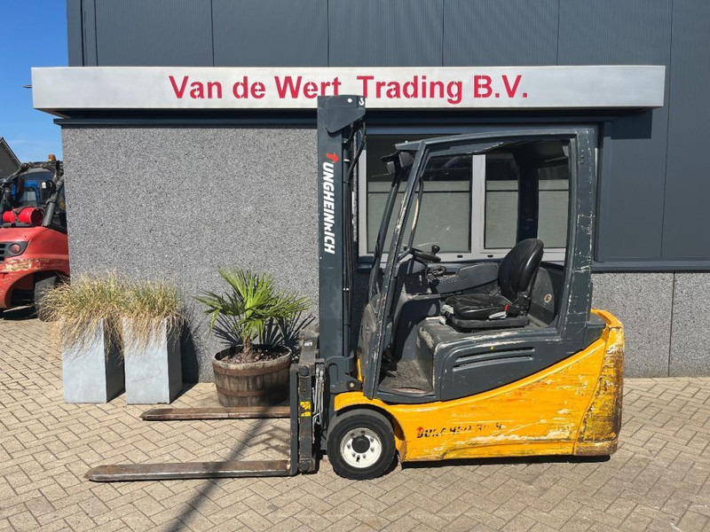 Jungheinrich EFG216K Heftruck Jungheinrich EFG216K Duplo 360 Freelift/Sideshift/vorkversteller Elektrisch Accu 2016 - Xe nâng điện: hình 1 Jungheinrich EFG216K Heftruck Jungheinrich EFG216K Duplo 360 Freelift/Sideshift/vorkversteller Elektrisch Accu 2016 - Xe nâng điện: hình 1