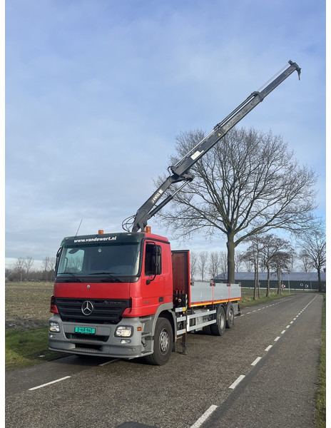 Mercedes-Benz ACTROS 2832 - MKG HKL140 - automaat - EURO5 -lift/stuur as - 600dkm - 2006 - Xe tải thùng lửng/ Phẳng, Xe cẩu tự hành: hình 2 Mercedes-Benz ACTROS 2832 - MKG HKL140 - automaat - EURO5 -lift/stuur as - 600dkm - 2006 - Xe tải thùng lửng/ Phẳng, Xe cẩu tự hành: hình 2