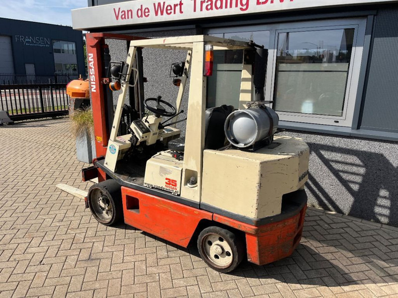 Xe nâng gas Nissan FG35U heftruck dulpo310 freelift 3e functie LPG COMPACT: hình 9