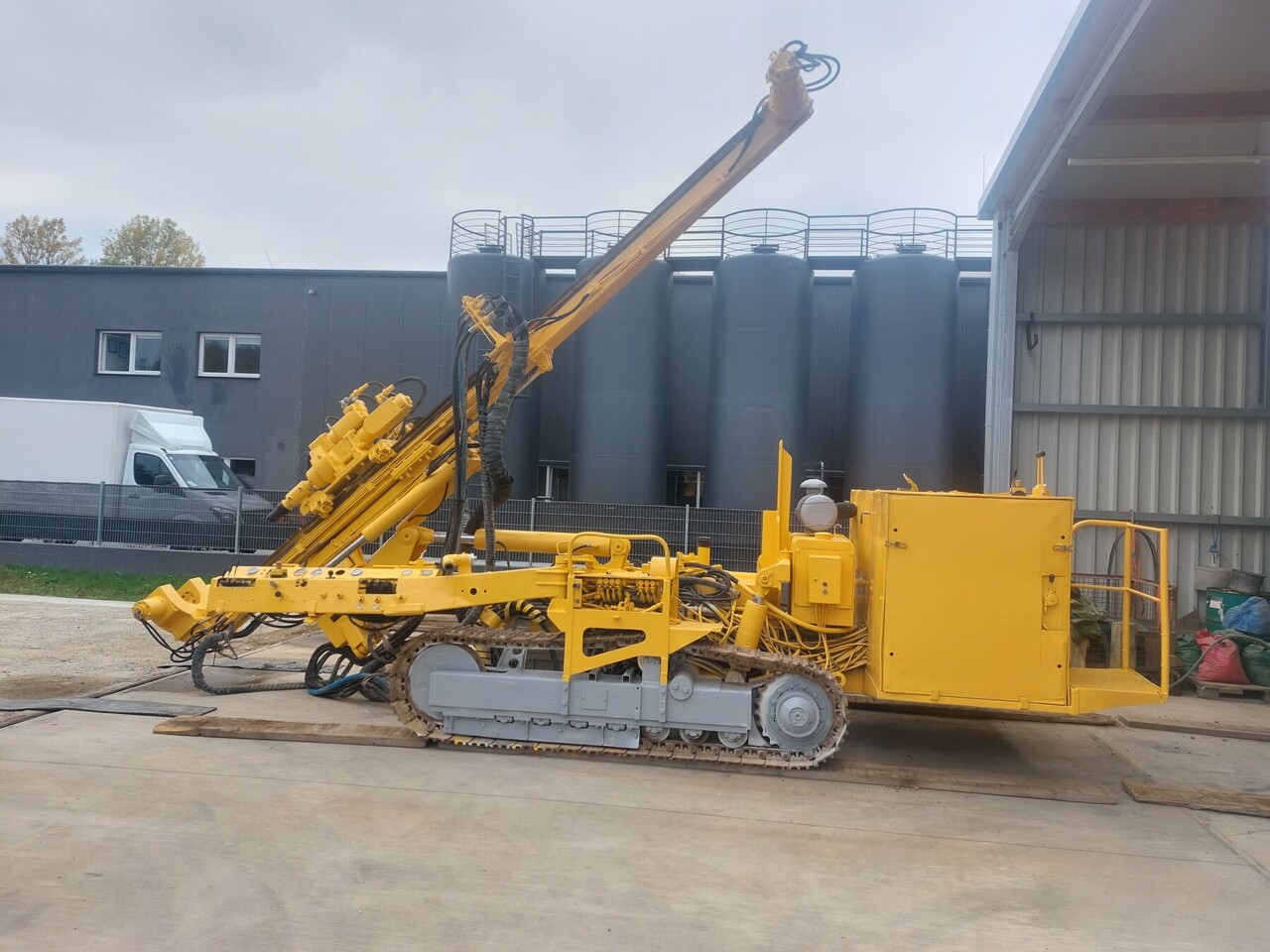 Krupp DHR 92 - Giàn khoan: hình 1 Krupp DHR 92 - Giàn khoan: hình 1