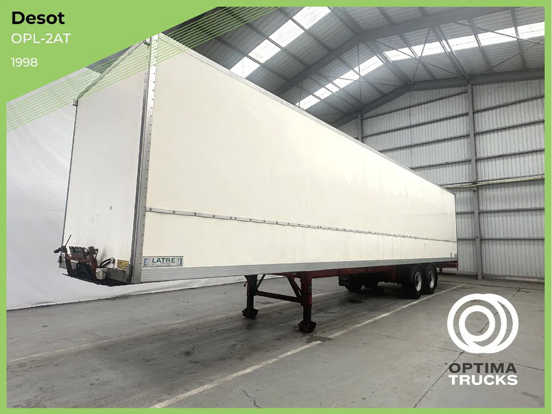 DESOT OPL-2AT - Sơ mi rơ moóc hộp kín: hình 1 DESOT OPL-2AT - Sơ mi rơ moóc hộp kín: hình 1