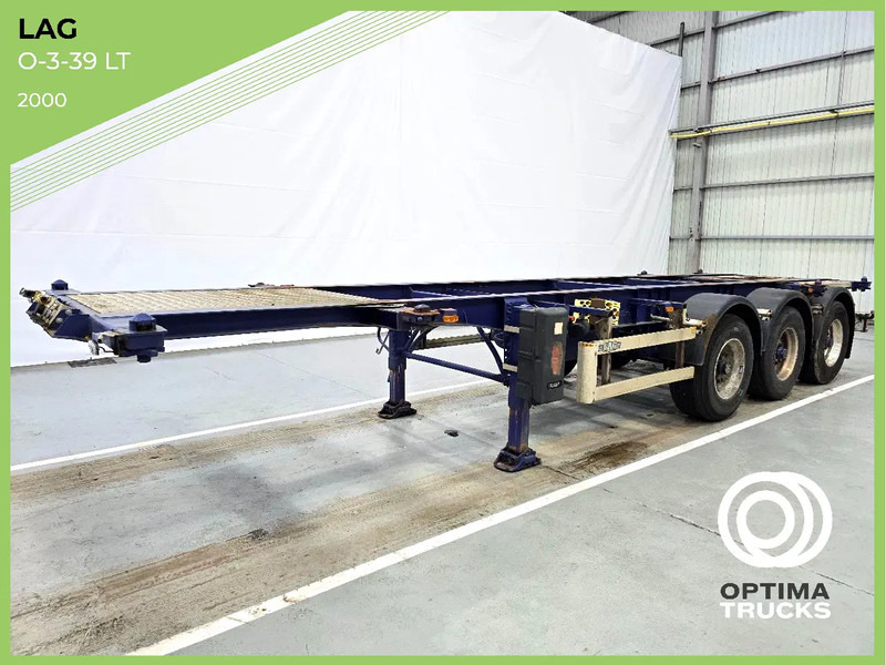 LAG O-3-39 LT / 20, 30ft - Xe chở container/ Sơ mi rơ moóc hoán đổi thân: hình 1 LAG O-3-39 LT / 20, 30ft - Xe chở container/ Sơ mi rơ moóc hoán đổi thân: hình 1