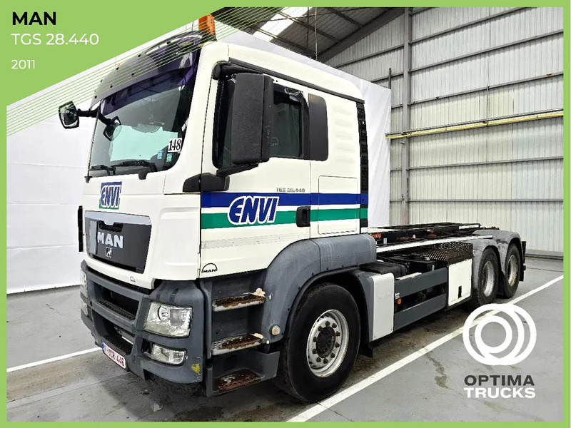 MAN TGS 28.440 6x2 / EURO 5 / AIRCO / LIFTAS / 10 roues - 10 tyres - Xe tải khung gầm: hình 1 MAN TGS 28.440 6x2 / EURO 5 / AIRCO / LIFTAS / 10 roues - 10 tyres - Xe tải khung gầm: hình 1